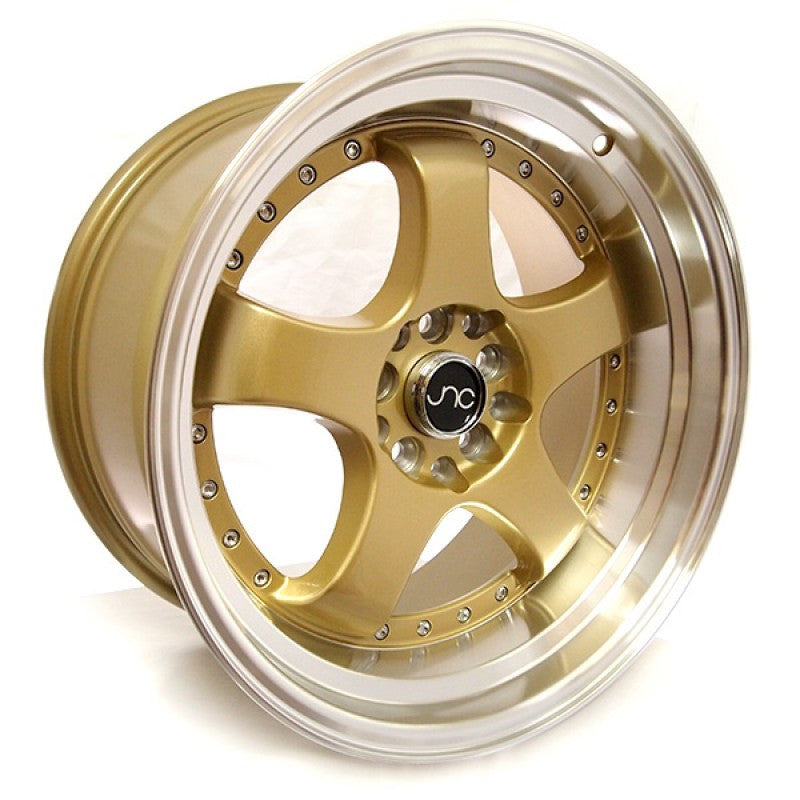 JNC 017 - Gold w/ Machined Lip