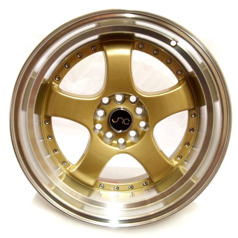 JNC 017 - Gold w/ Machined Lip